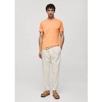 Basic-T-Shirt aus Comfort-Stretch-Baumwolle Basic-T-Shirt aus Comfort-Stretch-Baumwolle von mango man