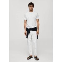 Basic-T-Shirt aus Comfort-Stretch-Baumwolle Basic-T-Shirt aus Comfort-Stretch-Baumwolle von mango man