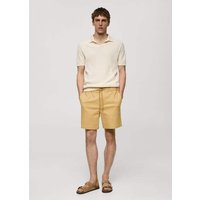 Baumwoll-Bermudashorts mit Kordelzug Baumwoll-Bermudashorts mit Kordelzug von mango man