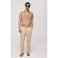 Baumwoll-Poloshirt mit großem Perlmuster Baumwoll-Poloshirt mit großem Perlmuster von mango man