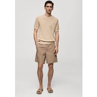 Bermudashorts aus 100 % Baumwolle mit Kordel von mango man