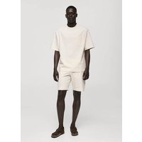 Bermudashorts aus 100 % Baumwolle mit Kordel Bermudashorts aus 100 % Baumwolle mit Kordel von mango man