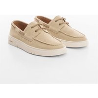 Bootsschuh aus Rauleder Bootsschuh aus Rauleder von mango man
