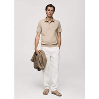 Feinstrick-Poloshirt von mango man