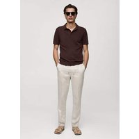 Feinstrick-Poloshirt von mango man