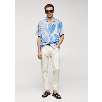 Fließendes Regular Fit-Hemd mit Motiv Fließendes Regular Fit-Hemd mit Motiv von mango man