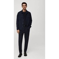 Slim-Fit-Overshirt mit Taschen von mango man