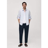 Classic Fit-Leinenhemd von mango man