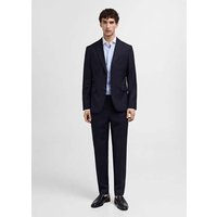 Gestreiftes Slim-Fit-Anzughemd von mango man