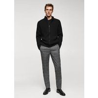 Karierte Slim Fit-Baumwollhose von mango man