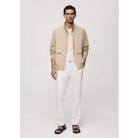 Jacke aus 100 % Baumwolle mit Taschen Jacke aus 100 % Baumwolle mit Taschen von mango man