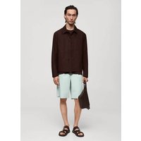 Jacke aus 100 % Baumwolle mit Taschen Jacke aus 100 % Baumwolle mit Taschen von mango man