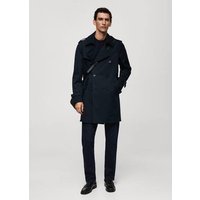 Klassischer wasserabweisender Trenchcoat von mango man