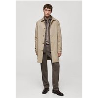 Klassischer wasserabweisender Trenchcoat von mango man