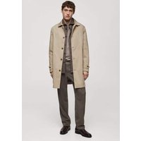 Klassischer wasserabweisender Trenchcoat von mango man