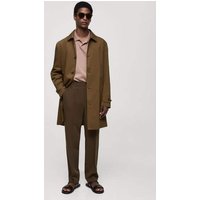 Klassischer wasserabweisender Trenchcoat von mango man