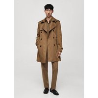 Wasserabweisender Trenchcoat mit Gürtel Wasserabweisender Trenchcoat mit Gürtel von mango man