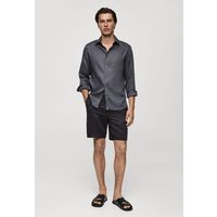 Leinen-Bermudashorts aus Tencel mit Kordelzug von mango man