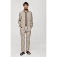 Lyocell-Jacke mit Reißverschluss Lyocell-Jacke mit Reißverschluss von mango man