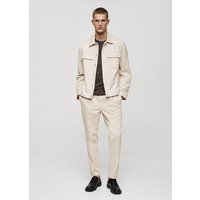 Overshirt aus Baumwoll-Twill mit Taschen von mango man