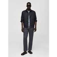 Overshirt aus Tencel-Leinenmischung Overshirt aus Tencel-Leinenmischung von mango man