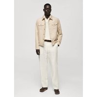 Kurzjacke mit Wildledereffekt und Taschen Kurzjacke mit Wildledereffekt und Taschen von mango man