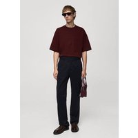 Oversized-T-Shirt aus 100 % Baumwolle Oversized-T-Shirt aus 100 % Baumwolle von mango man