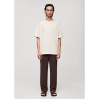 Oversized-T-Shirt aus 100 % Baumwolle Oversized-T-Shirt aus 100 % Baumwolle von mango man