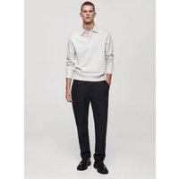 Polo-Sweatshirt aus Baumwolle Polo-Sweatshirt aus Baumwolle von mango man