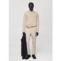 Pullover mit halbhohem Zip-Kragen Pullover mit halbhohem Zip-Kragen von mango man