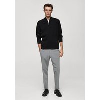 Pullover mit halbhohem Zip-Kragen Pullover mit halbhohem Zip-Kragen von mango man