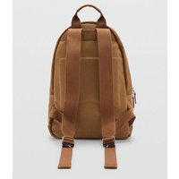 Kombinierter Canvas-Rucksack von mango man