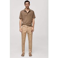 Regular Fit-Baumwollhose mit Struktur Regular Fit-Baumwollhose mit Struktur von mango man