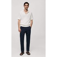 Regular Fit-Baumwollhose mit Struktur Regular Fit-Baumwollhose mit Struktur von mango man