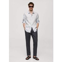 Regular Fit-Hemd aus 100 % Leinen Regular Fit-Hemd aus 100 % Leinen von mango man