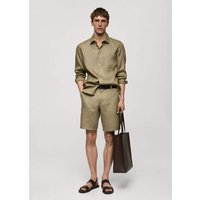 Regular Fit-Hemd aus 100 % Leinen Regular Fit-Hemd aus 100 % Leinen von mango man