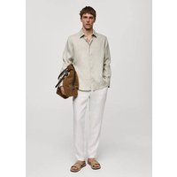 Regular Fit-Hemd aus 100 % Leinen Regular Fit-Hemd aus 100 % Leinen von mango man