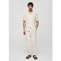 Regular Fit-Hemd aus Baumwoll-Kreppgewebe Regular Fit-Hemd aus Baumwoll-Kreppgewebe von mango man