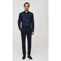 Regular Fit-Hemd aus Stretch-Baumwolle von mango man