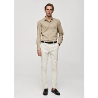 Regular Fit-Hemd aus Stretch-Baumwolle Regular Fit-Hemd aus Stretch-Baumwolle von mango man