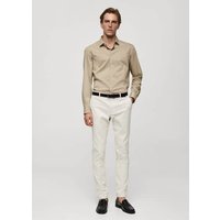 Regular Fit-Hemd aus Stretch-Baumwolle Regular Fit-Hemd aus Stretch-Baumwolle von mango man