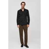 Regular Fit-Hemd aus Stretch-Baumwolle Regular Fit-Hemd aus Stretch-Baumwolle von mango man