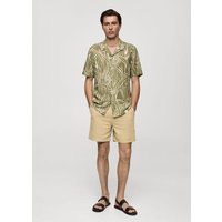 Regular Fit-Hemd mit Blattmotiv Regular Fit-Hemd mit Blattmotiv von mango man