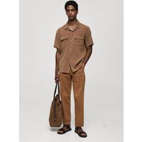 Regular Fit-Hose aus Baumwolle mit Tencel Regular Fit-Hose aus Baumwolle mit Tencel von mango man