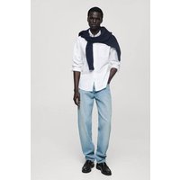 Regular Fit-Jeans Bob mit heller Waschung von mango man