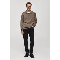 Relaxed-Fit-Poloshirt aus 100 % Baumwolle von mango man