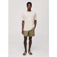Relaxed Fit-T-Shirt aus Baumwolle Relaxed Fit-T-Shirt aus Baumwolle von mango man