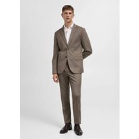 Super Slim Fit-Anzugsakko aus Stretchgewebe von mango man