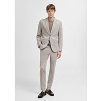 Super Slim Fit-Anzugsakko aus Stretchgewebe von mango man