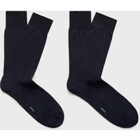 2er-Pack lange Baumwollsocken von mango man